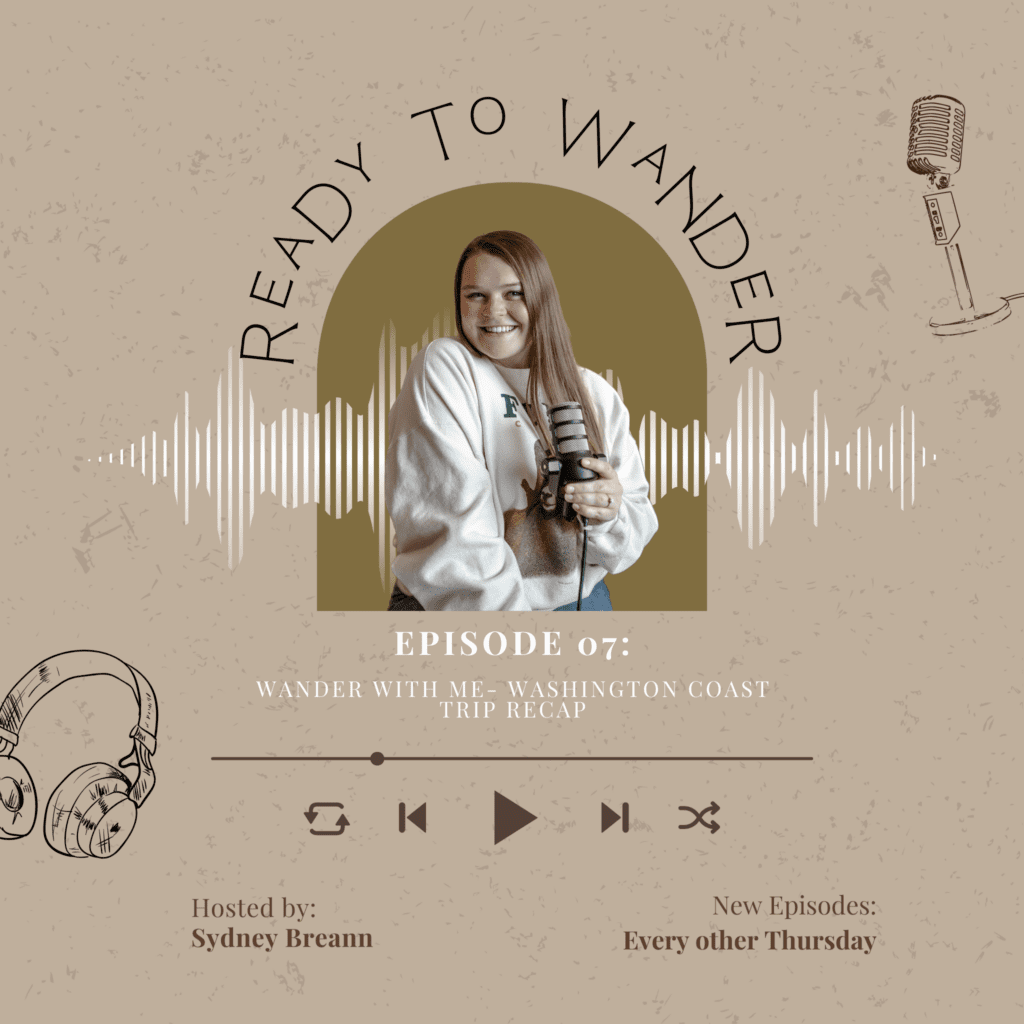 Ready to Wander Podcast with elopement photographer Sydney Breann