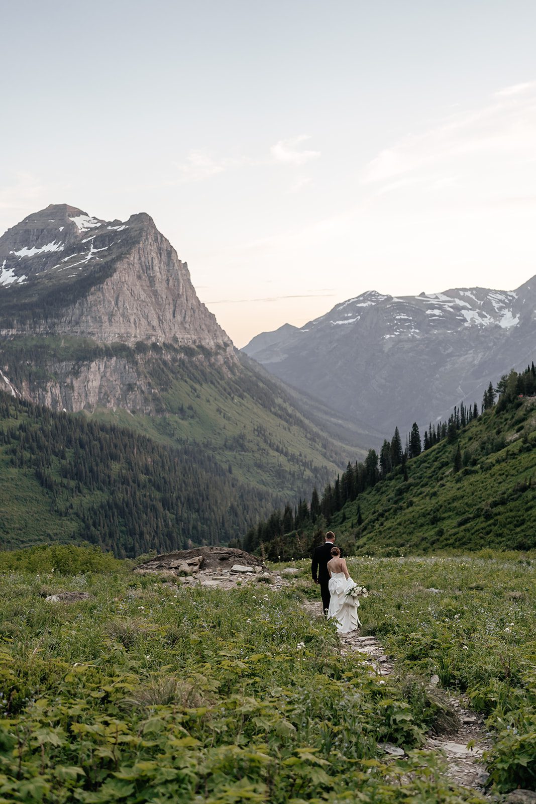 Glacier National Park wedding photographer