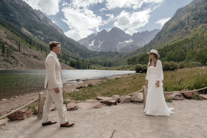 Aspen, Colorado intimate boho wedding by Sydney Breann Photography