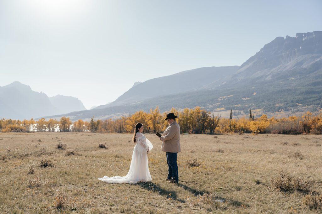 Montana intimate wedding and elopement photographer Sydney Breann Photography