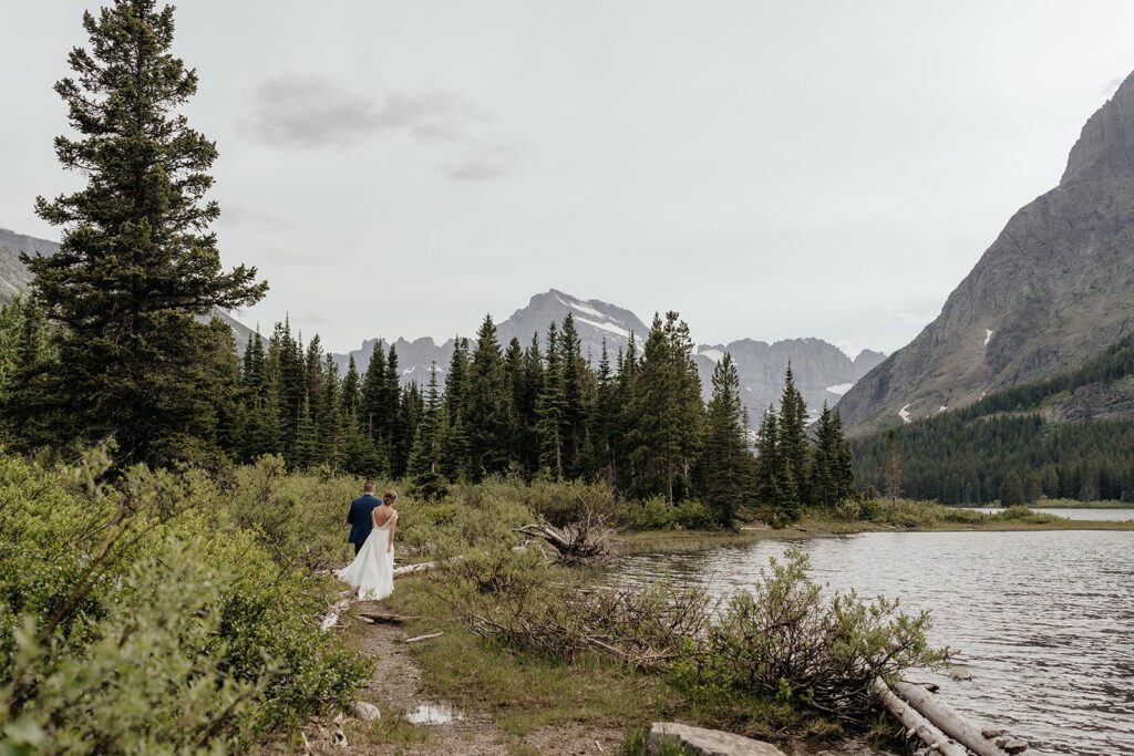 Best places for a wedding ceremony in Glacier National Park