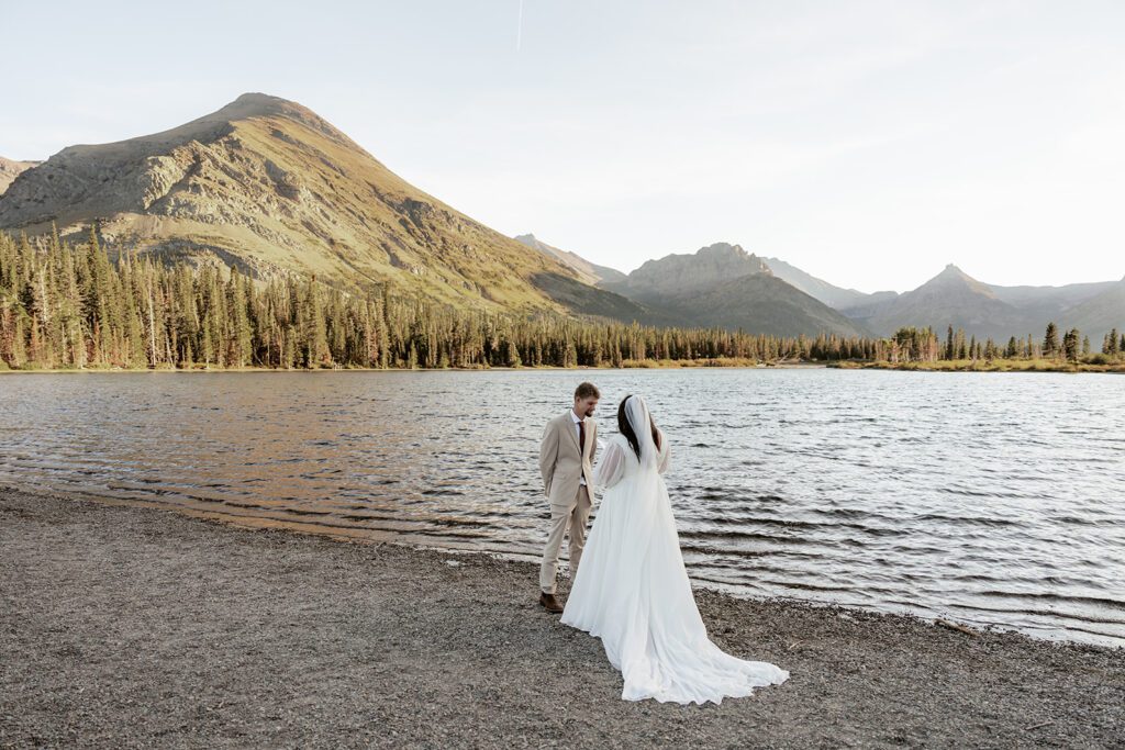 Pray Lake elopement in the Two Medicine District