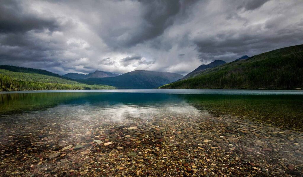 Kintla Lake wedding ceremony location