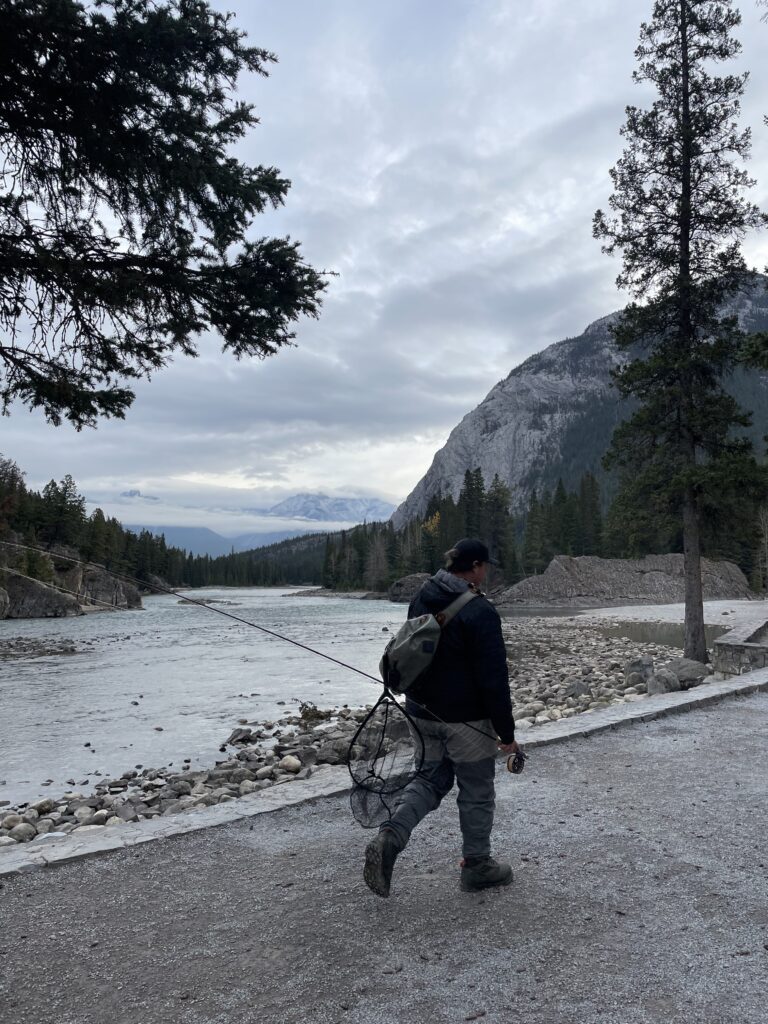 Fishing in Banff 