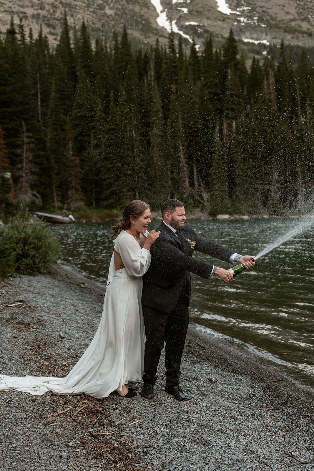 A relaxed 2-day elopement in Northwest Montana photographed by Sydney Breann Photography