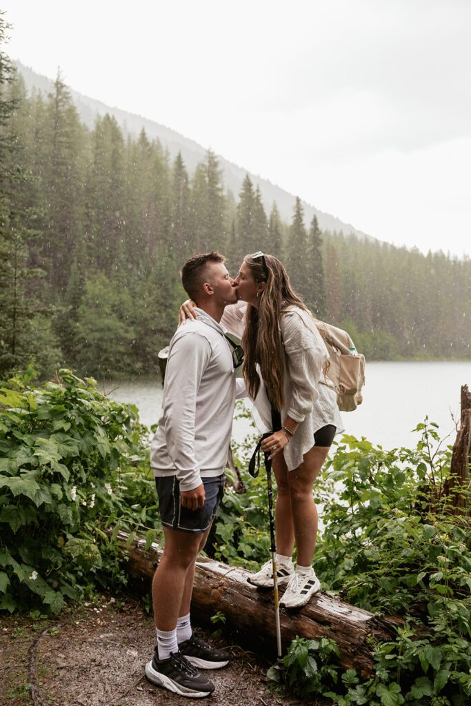 Adventurous multi-day elopement in Northwest Montana photographed by Sydney Breann Photography