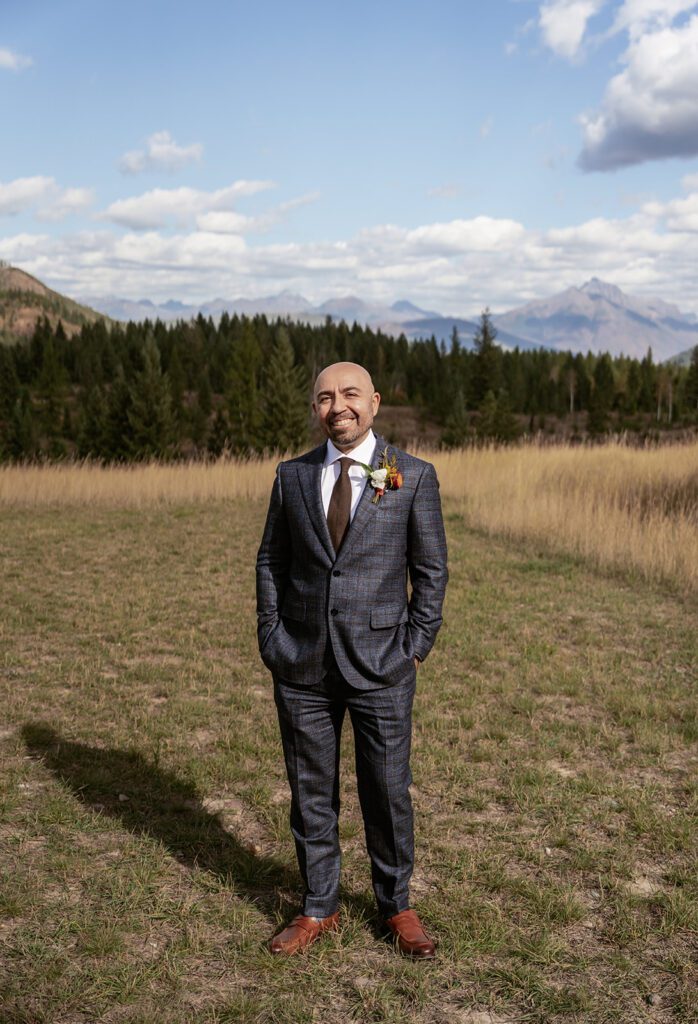 A couple shares a first look at Belton Stage Park before heading to Glacier National Park for an adventure elopement at Ryan Beach.
