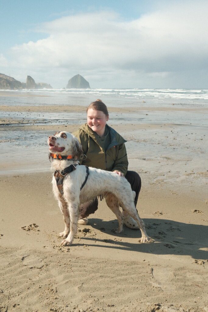 Camping at Cape Lookout Beach