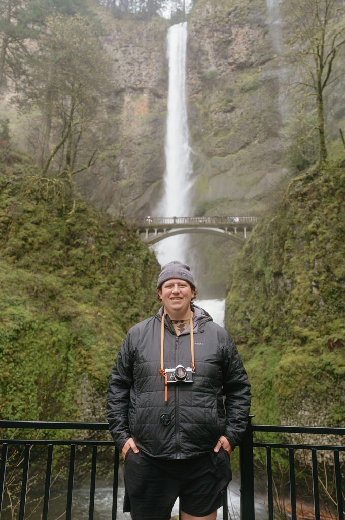 Visiting Multnomah Falls