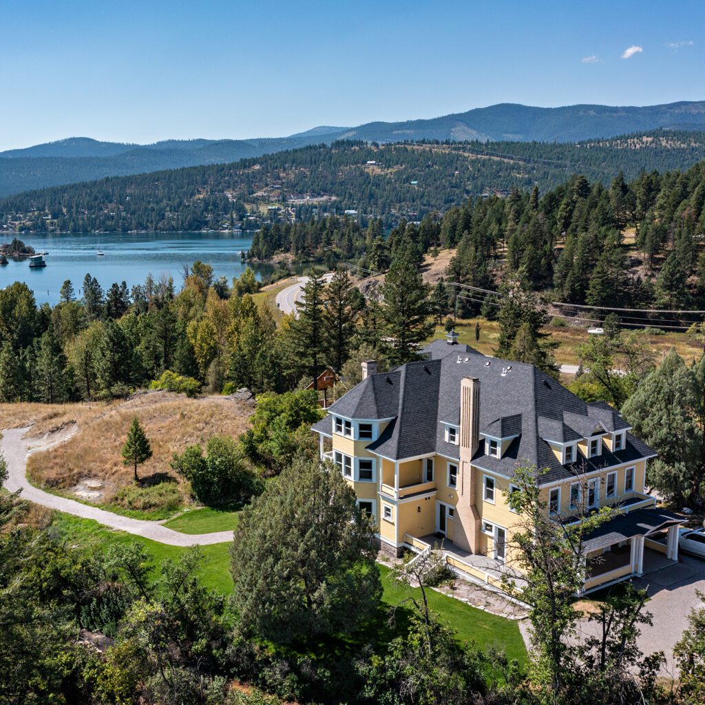 Somers Mansion in Northwest Montana