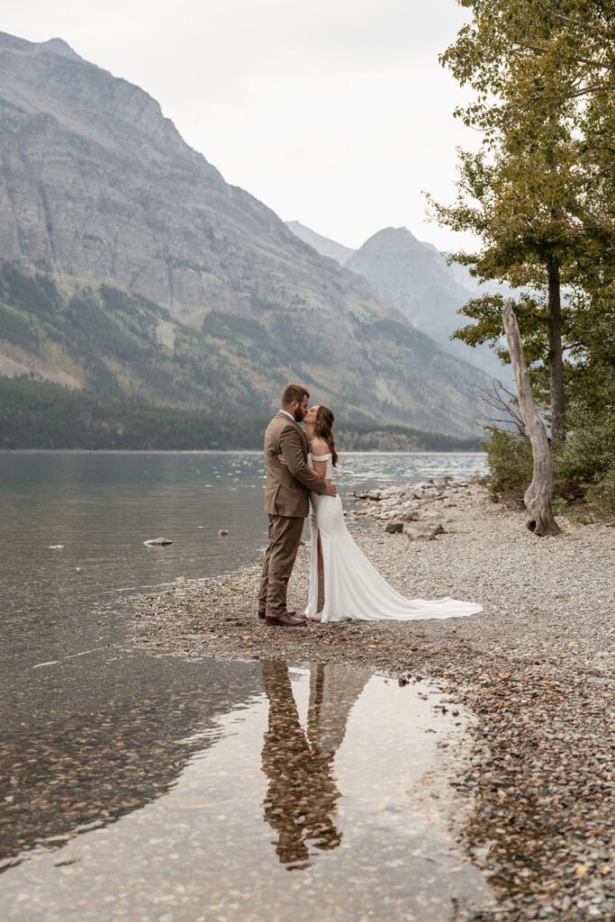 Newlywed portraits at Rising Sun, photographed by Sydney Breann Photography
