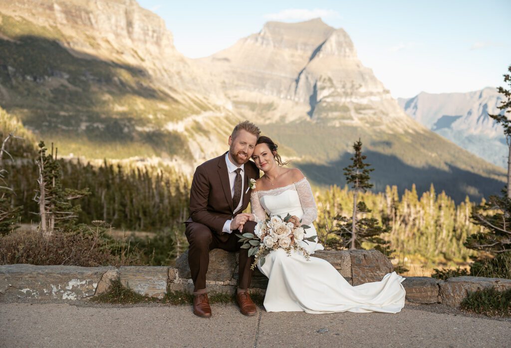 Getting married in Glacier National Park